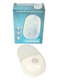 4 LED Sensorlampe Oval - Bewegungsmelder Nachtlicht