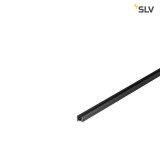 SLV 1000465 GRAZIA 10 LED Aufbauprofil standard gerillt 2m schwarz