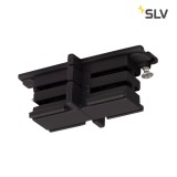 SLV 175080 Mini-Verbinder für S-TRACK 3P.-Schiene isoliert schwarz