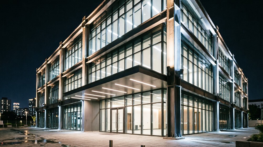 Industrie Lichtkonzept