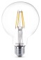 Preview: Philips E27 LED Globe Filament 7W 806Lm warmweiss