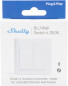 Preview: Shelly BLU Wall Switch 4 ZB, DK Format - Zigbee Wandschalter, Weiß