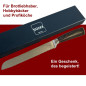 Preview: SOIXX Brotmesser, Edelstahl, Wellenschliff, extra scharfe Klinge, Holzgriff, Geschenkbox