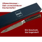 Preview: SOIXX Allzweckmesser Kochmesser, Edelstahl, scharfe Klinge, Holzgriff, Geschenkbox