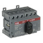 Preview: ABB OT40F3C Lastumschalter 3-polig 40A m. schwarzem Knebelgriff I-0-II