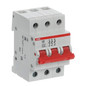 Preview: ABB E203/125R Trennschalter 3P,125A,Schaltgriff rot