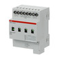 Preview: ABB SA/S4.16.5.2 Schaltaktor, 4fach, 16 A, C-Last, REG, Made in Germany