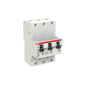 Preview: ABB S751/3DR-E 63 sel. Haupt-LS SHU E-Char.,25kA,63A,3x1P