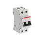 Preview: ABB S202M-K2UC Sicherungsautomat K-Char., 10 kA, 2 A, 2P, Made in Germany