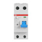 Preview: ABB F202B-16/0,03 FI-Schutzschalter Typ B 2P, 16A, 30mA, 3kA, 2TE