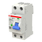 Preview: ABB F202B-25/0,03 FI-Schutzschalter Typ B 2P, 25A, 30mA, 3kA, 2TE