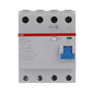 Preview: ABB F204A-63/0,03 FI-Schutzschalter 4P,Typ A,63A,30mA