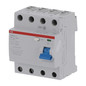 Preview: ABB F204A-63/0,03 FI-Schutzschalter 4P,Typ A,63A,30mA