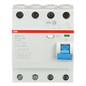 Preview: ABB F204A-25/0,3 FI-Schutzschalter 4P,Typ A,25A,300mA