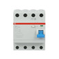 Preview: ABB F204A-63/0,5 FI-Schutzschalter 4P,Typ A,63A,500mA