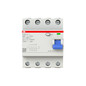 Preview: ABB F204A-40/0,03L FI-Schutzschalter 4P,Typ A,40A,30mA,N links