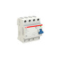 Preview: ABB FX204A-25/0,03 FI-Schutzschalter 4P,Typ A,25A,30mA FlexLine Push-in Technologie