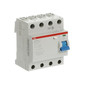 Preview: ABB F204AS-40/0,1 FI-Schutzschalter 4P,Typ A,40A,100mA,selektiv