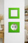 Preview: SOIXX Aufsteckrahmen für Steckdosen Schneider Electric Asfora Grün Modernes Design ohne Demontage