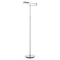Preview: Hell LED Stehleuchte Graz dimmbar 12,8W warmweiss Nickel matt 145cm 60317/1-92