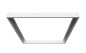 Preview: Bioledex 30x30cm Aufbaurahmen für LED Panels 300x300mm weiss