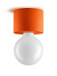 Preview: Bioledex PIKKO Deckenleuchte Wandleuchte E27 Aufbau 100mm Orange