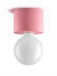 Preview: Bioledex PIKKO Deckenleuchte Wandleuchte E27 Aufbau 100mm Rosa