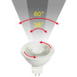 Preview: Bioledex LED MR16 Lampe 6W einstellbarer Winkel 30°- 60° 650Lm wie 75W