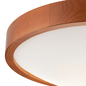 Mobile Preview: Bioledex natur Deckenleuchte für Holzliebhaber 37cm 2x E27 rotbraun Holz, Glas