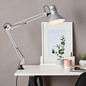 Preview: Brilliant Hobby Schreibtischklemmleuchte E27 Titan 10802/11