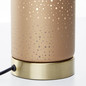Preview: Brilliant Scarlett Tischleuchte 24cm E27 Bronze Messing Gebürstet 20070/57