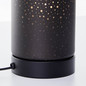 Preview: Brilliant Scarlett Tischleuchte 24cm E27 Schwarz Matt 20070/76