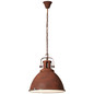 Preview: Brilliant Jesper Pendelleuchte 47cm (Glas) E27 Rost 23770/55