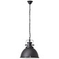 Preview: Brilliant Jesper Pendelleuchte 38cm E27 Schwarz 23772/06