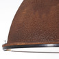 Preview: Brilliant Jesper Pendelleuchte 38cm (Glas) E27 Rost 23772/55