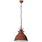Preview: Brilliant Jesper Pendelleuchte 38cm (Glas) E27 Rost 23772/55
