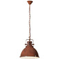 Preview: Brilliant Jesper Pendelleuchte 38cm (Glas) E27 Rost 23772/55