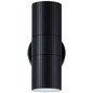 Preview: Brilliant Keola Außenwandleuchte GU10 IP44 Schwarz Up/Down Light 40921/06