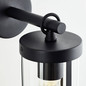 Preview: Brilliant Sidney Außenwandleuchte E27 IP44 Schwarz Transparent 44290/06