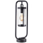 Preview: Brilliant Sidney Außensockelleuchte 48cm E27 IP44 Schwarz Transparent 44292/06