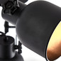 Preview: Brilliant Rolet Spotspirale, 3-flammig E14 Sand Schwarz 49633/76