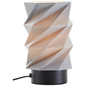 Preview: Brilliant Paperfold Tischleuchte 22cm E27 Grau Schwarz 60085A22