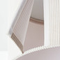 Preview: Brilliant Tony Pendelleuchte 35cm E27 Beige 60099/09