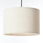 Preview: Brilliant Tony Pendelleuchte 35cm E27 Beige 60099/09