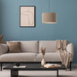Preview: Brilliant Tony Pendelleuchte 35cm E27 Grau 60099/22