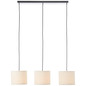 Preview: Brilliant Teddy Pendelleuchte 3-flammig E27 Beige 60164/09