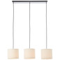 Preview: Brilliant Teddy Pendelleuchte 3-flammig E27 Beige 60164/09