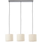 Preview: Brilliant Teddy Pendelleuchte 3-flammig E27 Beige 60164/09