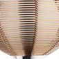 Preview: Brilliant Relax Wandleuchte mit Schalter G9 Bronze Chrom 61111/53