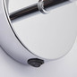 Preview: Brilliant Relax Wandleuchte mit Schalter G9 Bronze Chrom 61111/53